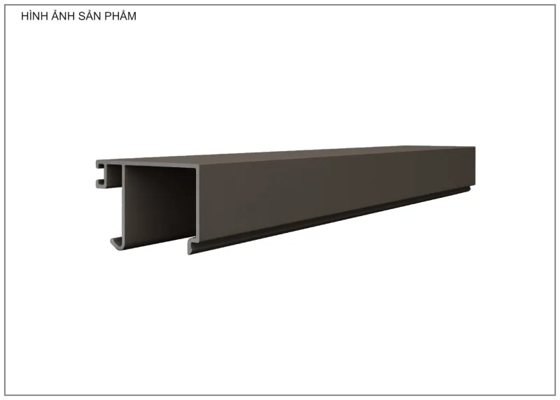 Mặt cắt nhôm Xingfa hệ 55 – Profile C3295 — hình 2/2