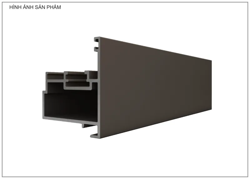 Mặt cắt nhôm Xingfa hệ 55 – Profile C3323 — hình 2/2