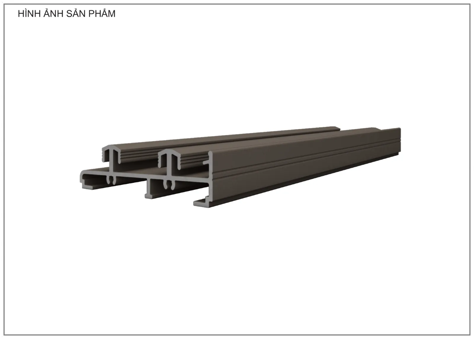 Mặt cắt nhôm Xingfa hệ 93 – Profile D17182 — hình 2/2, xem đầy đủ