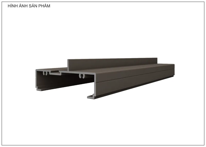 Mặt cắt nhôm Xingfa hệ 93 – Profile D1559A — hình 2/2