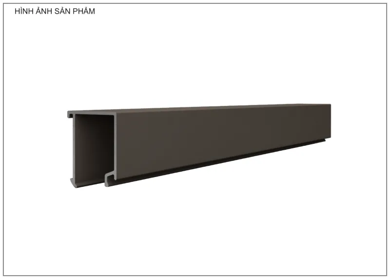 Mặt cắt nhôm Xingfa hệ 63 – Profile F521 — hình 2/2