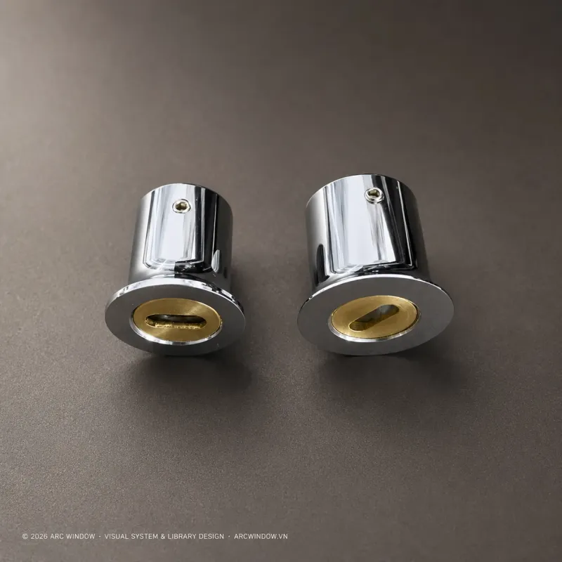 BỘ PHỤ KIỆN PHÒNG TẮM KÍNH 180 ĐỘ TẠI ĐÀ NẴNG — hình 4/7