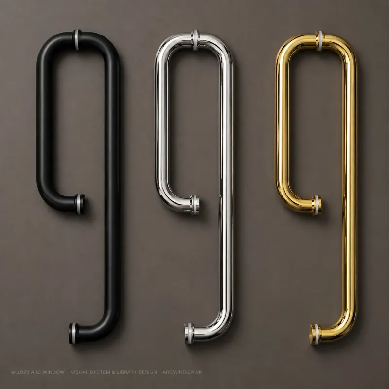 PHỤ KIỆN PHÒNG TẮM KÍNH ĐÀ NẴNG – LỰA CHỌN 90°, 135° VÀ 180° — hình 1/8