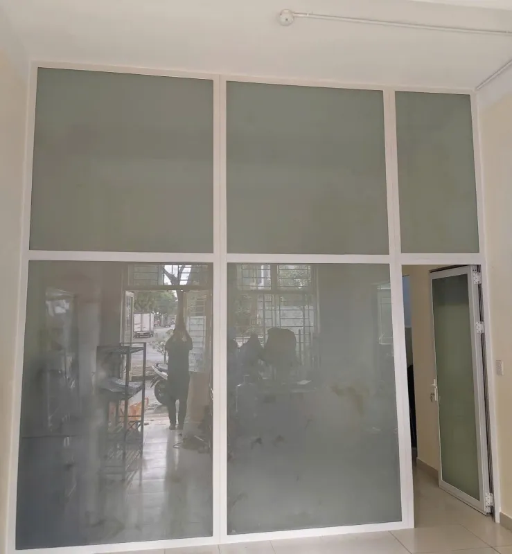 Vách kính cố định — hình 3/8
