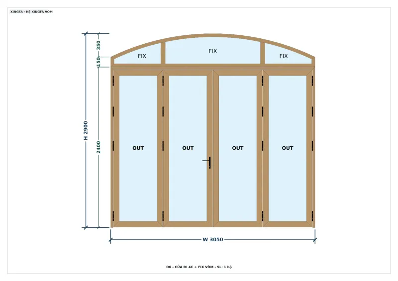 Mẫu cửa vòm đẹp tại Đà Nẵng — hình 3/8