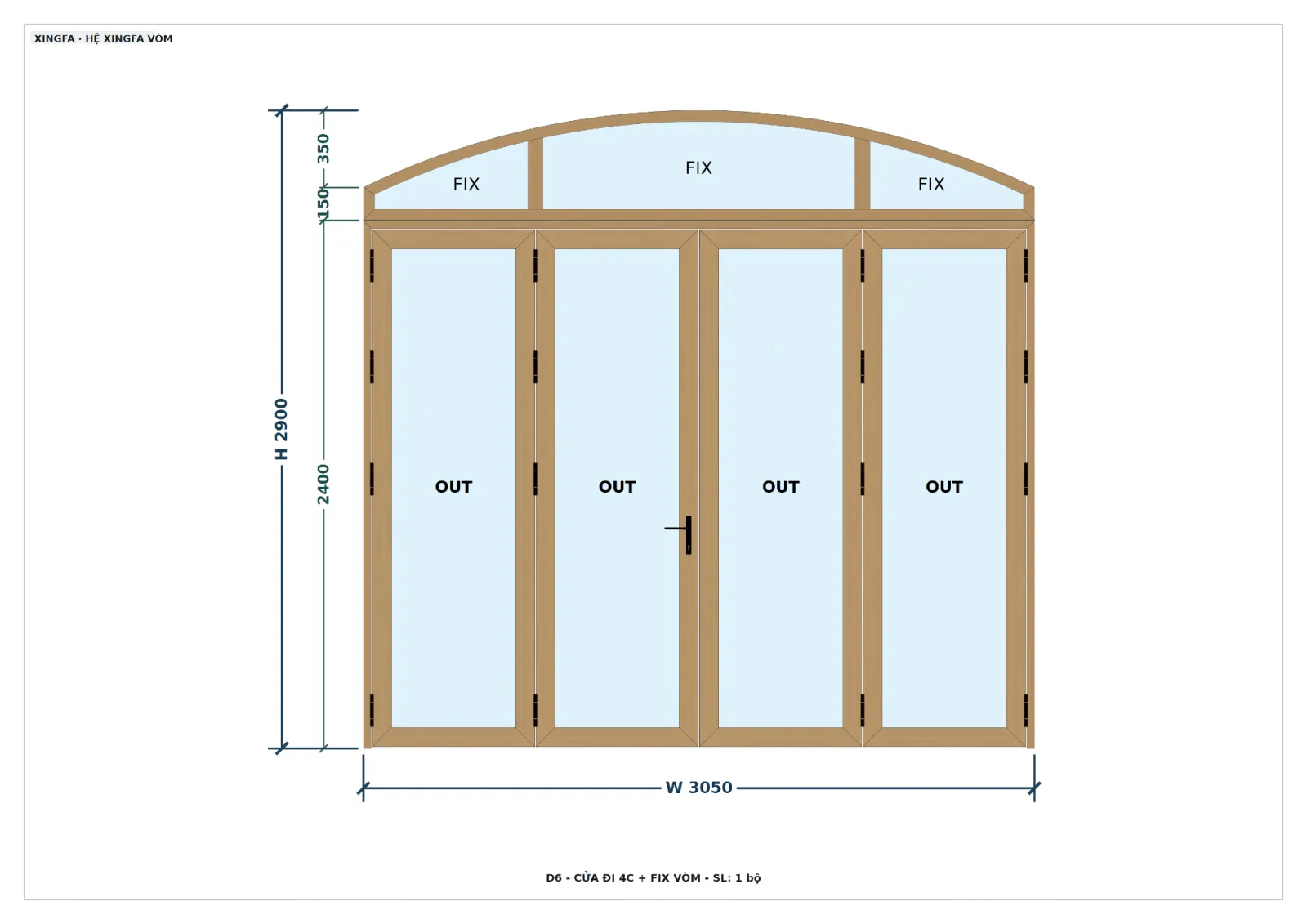 Mẫu cửa vòm đẹp tại Đà Nẵng — hình 3/8, xem đầy đủ