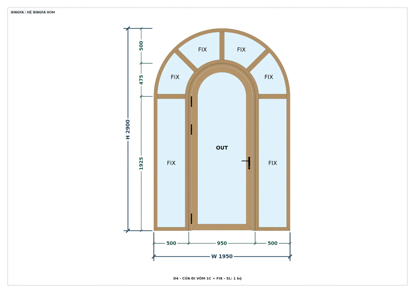 Mẫu cửa vòm đẹp tại Đà Nẵng — hình 5/8, xem đầy đủ