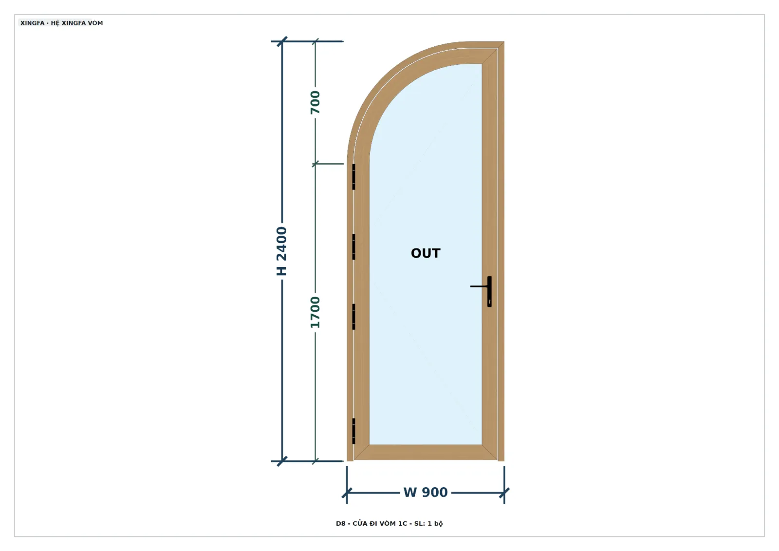 Mẫu cửa vòm đẹp tại Đà Nẵng — hình 6/8, xem đầy đủ