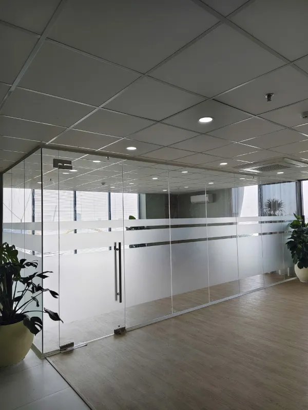 Cửa kính bản lề sàn — hình 3/8